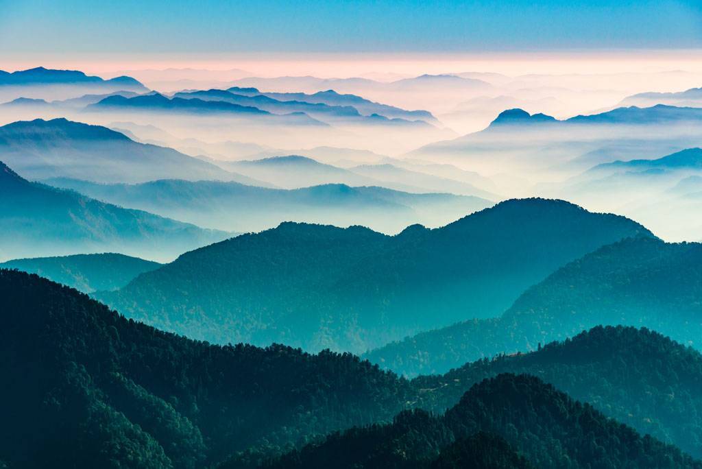 Фотообои Вершины в тумане